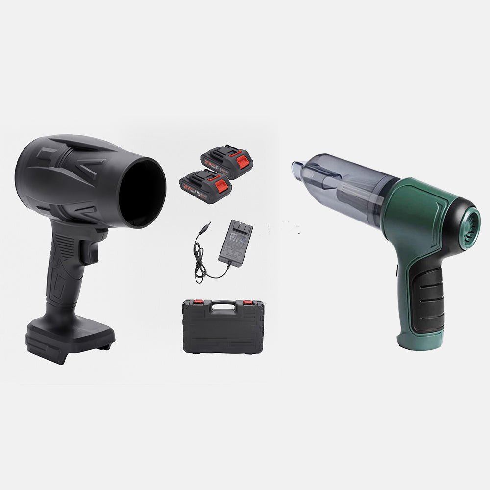 Handgebläse SWIFTFLOW mit starkem Luftstrom zur schnellen Trocknung und Entfernung von losem Schmutz im Gartenbereich.
