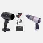 Jet-Ventilator + 2 Akkus + 1 Ladegerät + 3-in-1 vacuum cleaner, starry gray