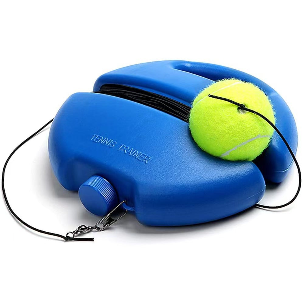 Flexibles Tennis Trainingsset für zu Hause oder unterwegs. Perfekt für das eigenständige Schlag- & Ausdauertraining.