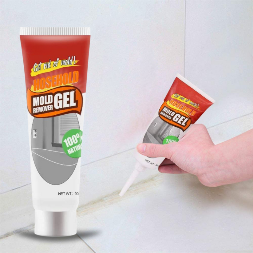 Haftendes Schimmelentferner Gel 250 ml, geruchlos, zur gezielten Tiefenreinigung von Schimmel an Wänden & Fliesen.