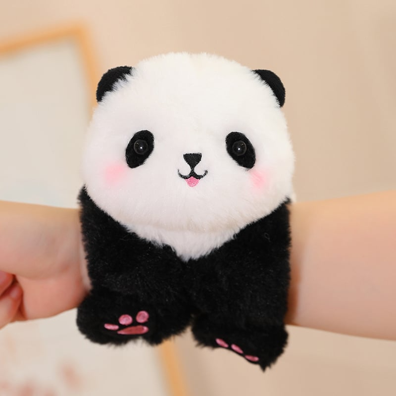 Abenteuerliches Plüsch Schnapparmband Dinosaurier für Jungen. Cooles Spielzeug & tierisches Accessoire.