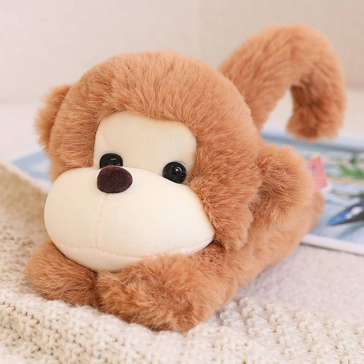 Geschenkidee: Plüsch Schnapparmband Panda. Süßes Kuscheltier-Armband für Kinder, originelles Spielzeug.
