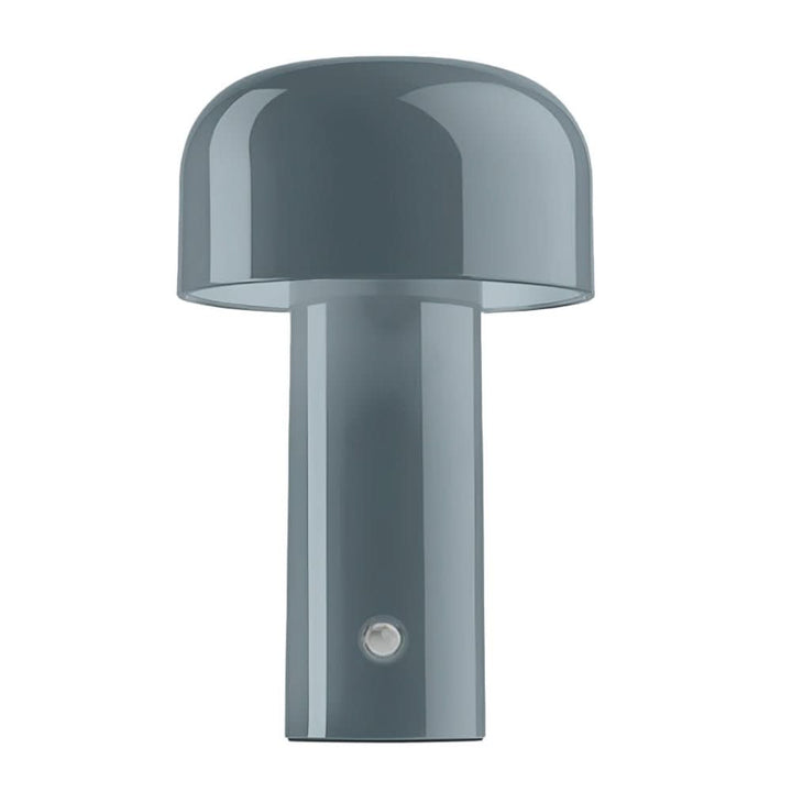 Nahaufnahme der TOUCHGLOW Touchlampe, zeigt die hochwertige Verarbeitung und Bedienfeld.