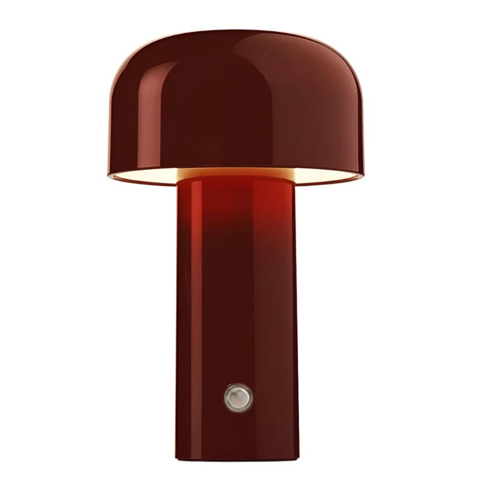 Zwei TOUCHGLOW Nachttischlampen auf einem Beistelltisch, schaffen symmetrisches Ambiente.