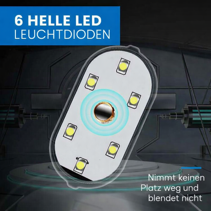 Praktische Auto Innenbeleuchtung mit Touchsensor und hellen LEDs. Ideal für dunkle Fahrzeugbereiche.