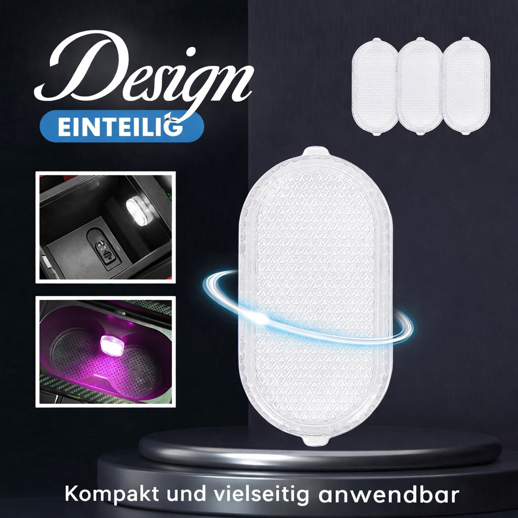 Sofort helle Sicht im Fahrzeug mit dieser Touchsensor Auto Innenbeleuchtung. Wiederaufladbare LED Kfz Lampe.