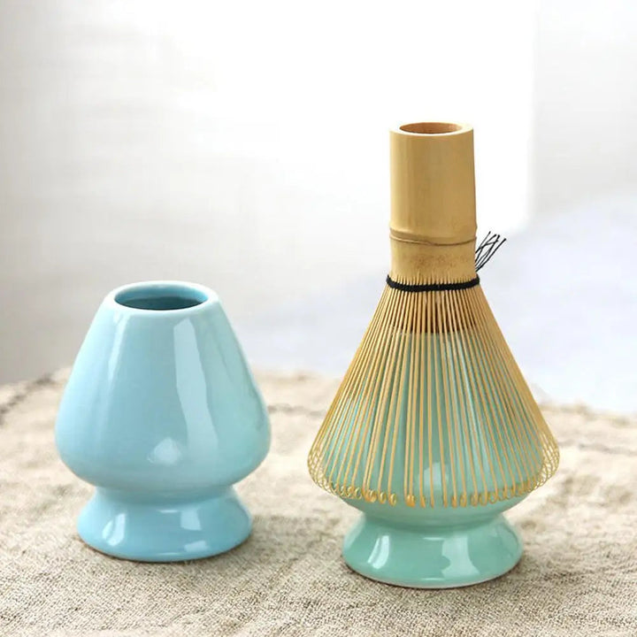 Komplettes Matcha-Set für Teeliebhaber: Hochwertiges Küchensubehör, ideal als Geschenkidee für authentischen Tee.