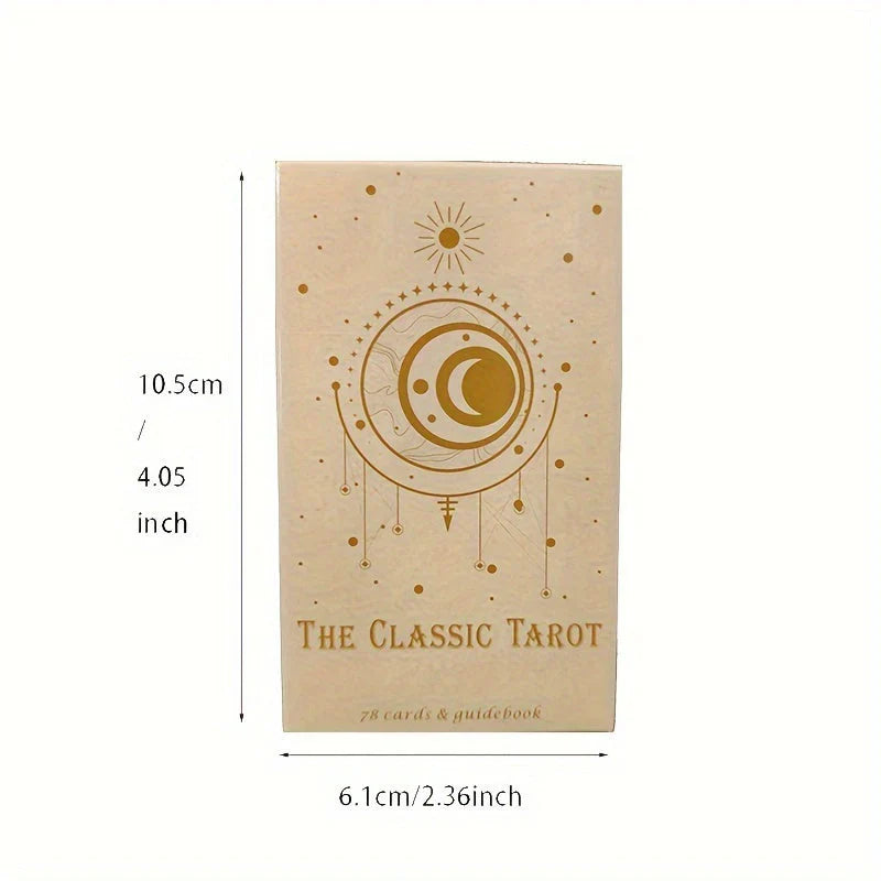 Elegantes Geschenkset des traditionellen Tarotkarten-Sets, perfekt für Esoterik-Begeisterte.