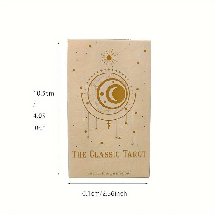 Elegantes Geschenkset des traditionellen Tarotkarten-Sets, perfekt für Esoterik-Begeisterte.