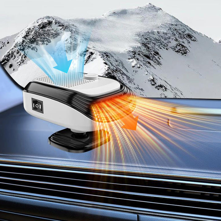 Leistungsstarker Heizlüfter für Winterauto, verhindert Frost und bietet sofortige Warmluft.