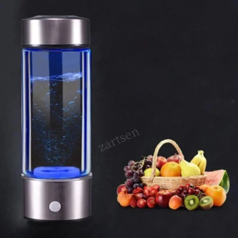 Kompakte USB-Wasserstoffflasche für Sport & Reise; fördert antioxidative Hydrierung & Gesundheit.