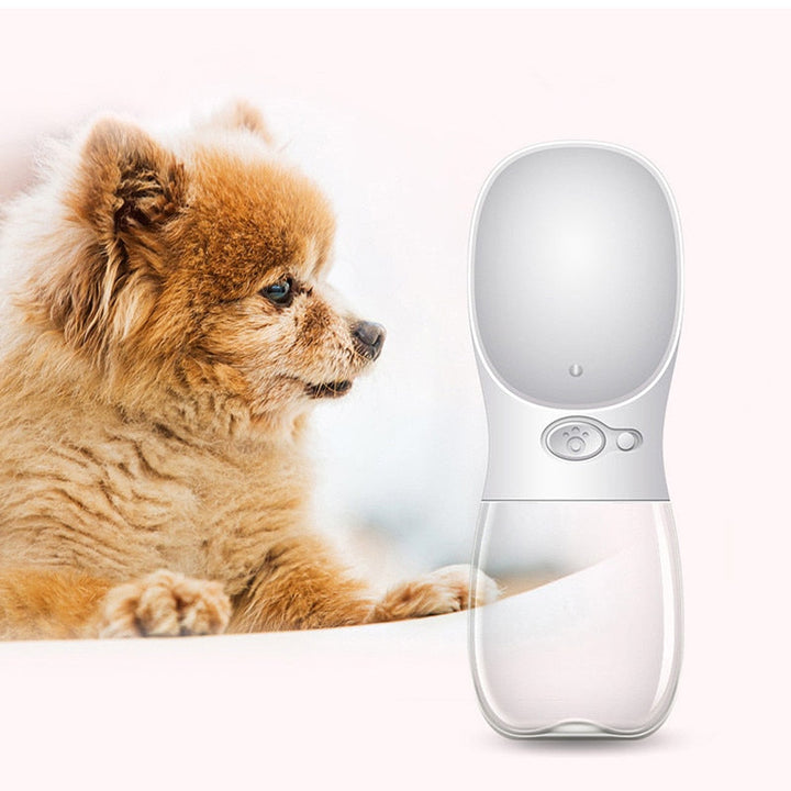Ergonomische Hundetrinkflasche, auslaufsicher, für Hunde aller Größen – perfektes Hundezubehör.