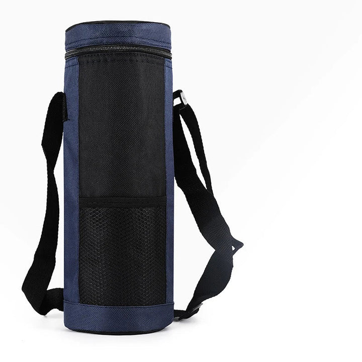 Robuste isolierte Flaschentasche für Outdoor-Sport & Reisen. Langlebige Trinkflaschen-Kühltasche für Camping.