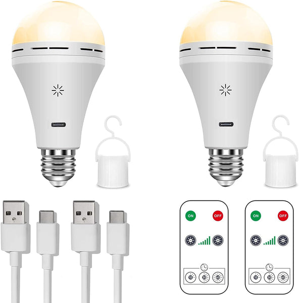 Tragbare, kabellose LED Lampe von Luxaro, USB aufladbar & dimmbar. Ideal für Camping & flexiblen Einsatz.