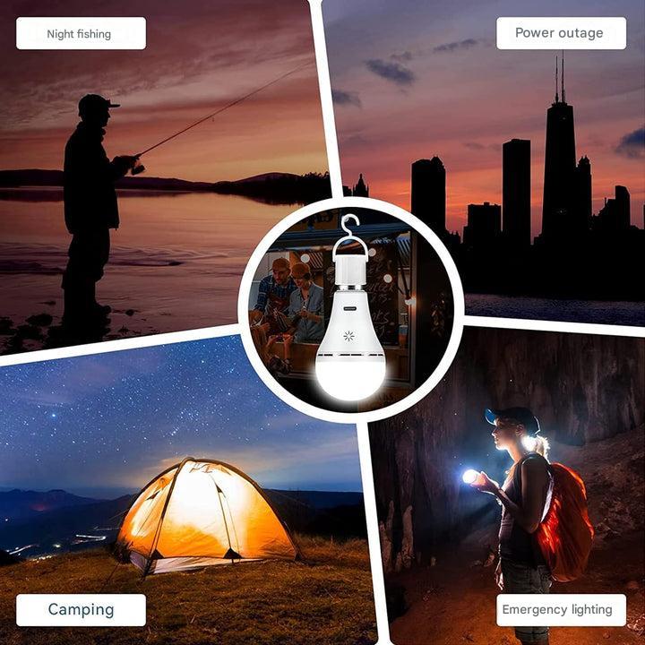 Moderne, kabellose LED Lampe mit USB-Ladefunktion. Dimmbar & tragbar, ideal als stilvolles Nachtlicht.
