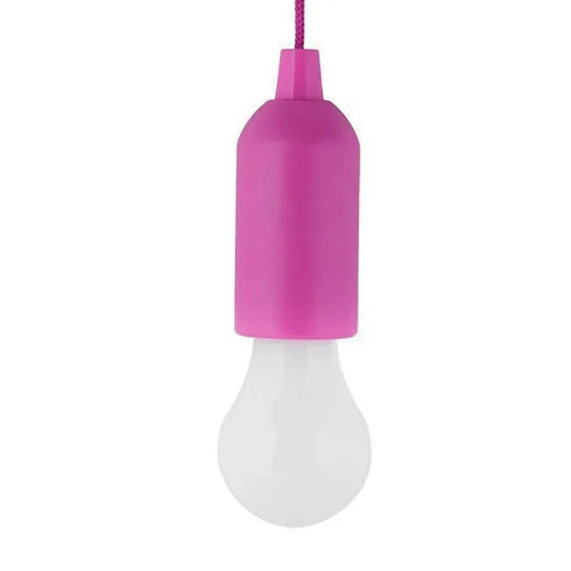 Bunte tragbare LED-Hängeleuchte, kabellos, batteriebetrieben, für stimmungsvolles Licht ohne Installation.