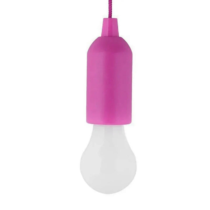 Bunte tragbare LED-Hängeleuchte, kabellos, batteriebetrieben, für stimmungsvolles Licht ohne Installation.