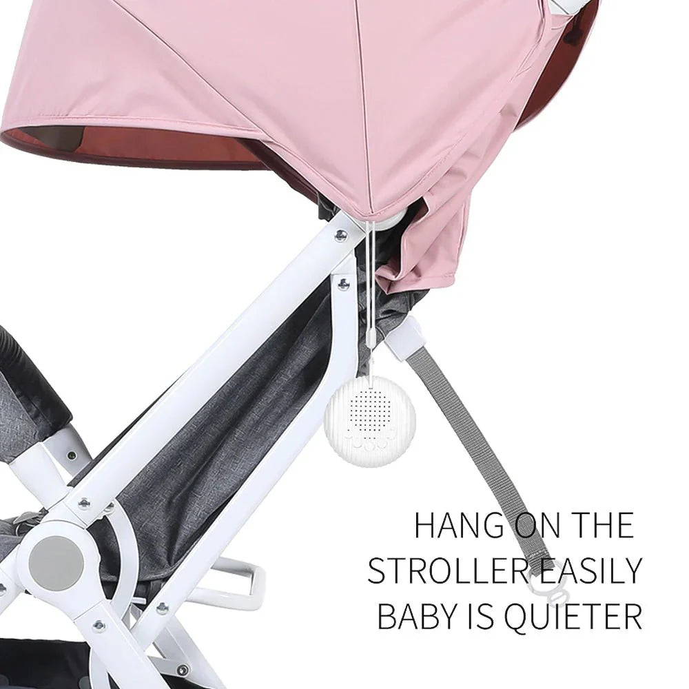 Kompakte Schlafhilfe: Weißrauschmaschine für Tiefschlaf & Entspannung bei Babys und Erwachsenen.