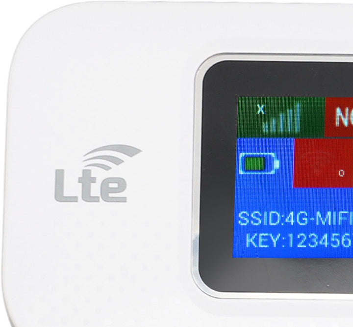 Netvora LTE Hotspot für mobiles Arbeiten: Tragbarer 4G Router mit 300 Mbit/s und langer Akkulaufzeit.