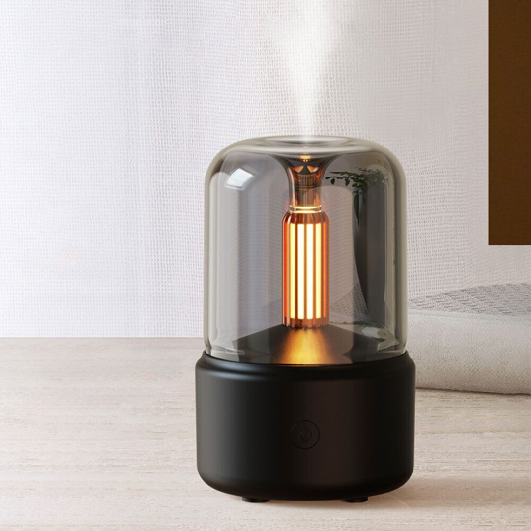 Realistischer Flammeneffekt Aroma Diffusor für visuelle Entspannung, beruhigende Aromatherapie & bessere Luft.