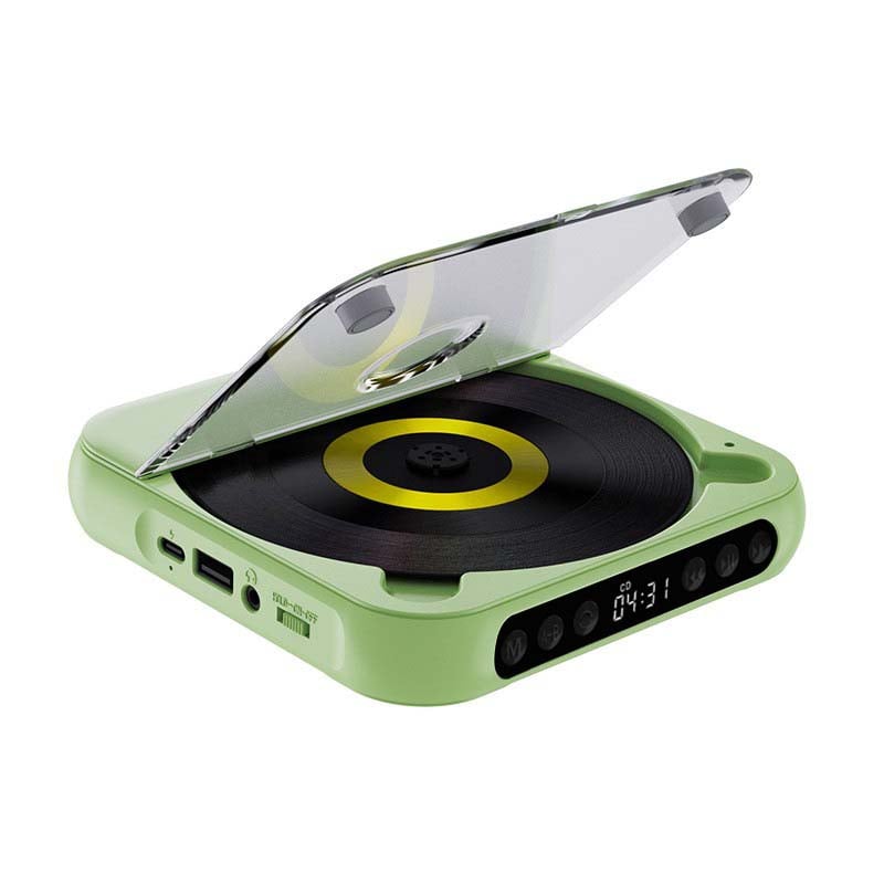CD-Player unterwegs: Kompakter Bluetooth MP3-Player für Reisen & Sport; Hifi-Sound jederzeit.