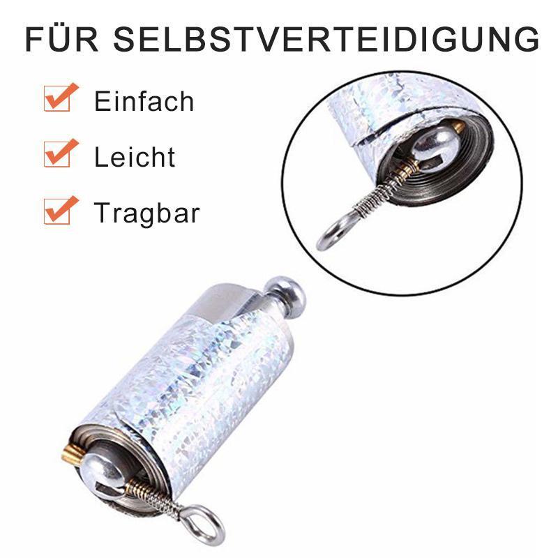 Kompakter, tragbarer Metall-Zauberstab, ideal als Trickrequisite oder für Sicherheit.