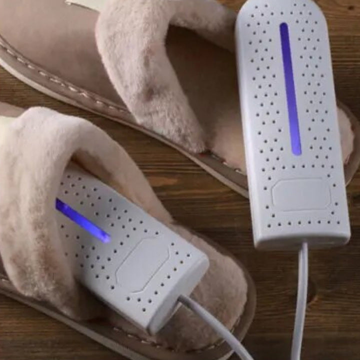 Innovativer UV-Schuhtrockner, tragbar, sorgt für trockene, frische Schuhe ohne unangenehme Gerüche.