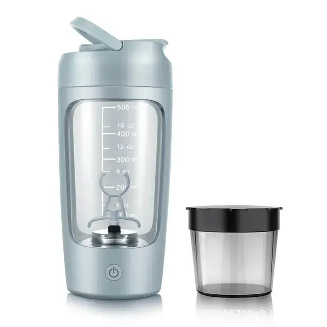 Kompakter tragbarer Smoothie Maker, schnell gesunde Getränke zubereiten. Ideal für Büro, Fitness oder Outdoor.