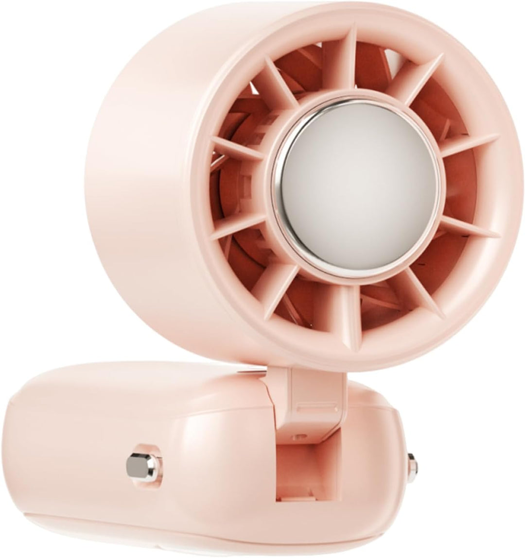 Digitaler Handventilator mit LED-Display, 100 präzisen Geschwindigkeiten für optimale Luftzirkulation.