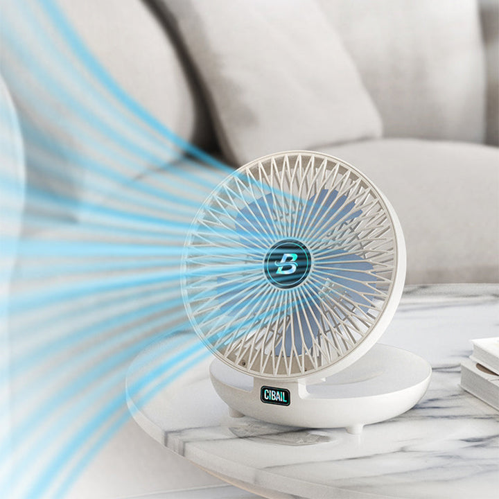 Perfekter Sommer-Begleiter: Tragbarer Mini-Ventilator bietet leise, erfrischende Kühlung für heiße Tage.