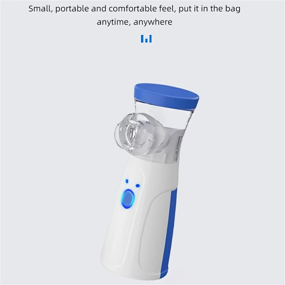 Effizienter Mesh-Vernebler für schnelle Linderung; tragbarer USB-Inhalator bei Atembeschwerden & Asthma für alle.