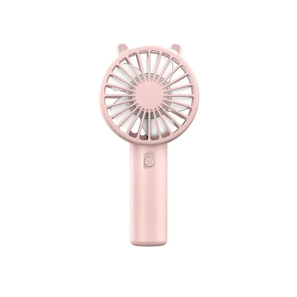 Veyra Mini-Handventilator für effektive Kühlung im Sommer, ideal für Büro & Reise.