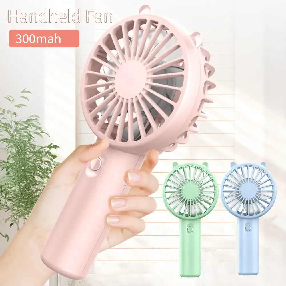 Eleganter tragbarer Veyra USB-Handventilator für persönliche Kühlung jederzeit und überall.