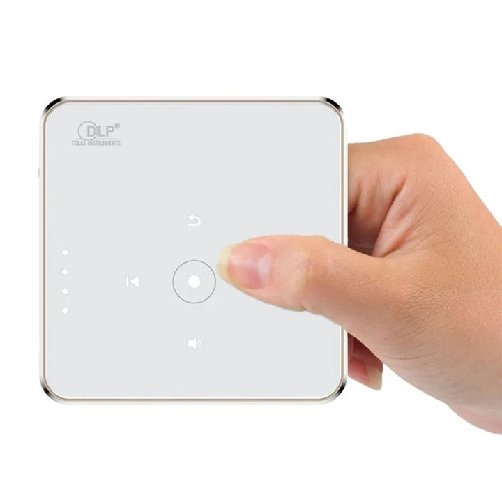 Tragbarer Mini Smart Projektor für beeindruckendes Heimkino & mobile Unterhaltungserlebnisse.