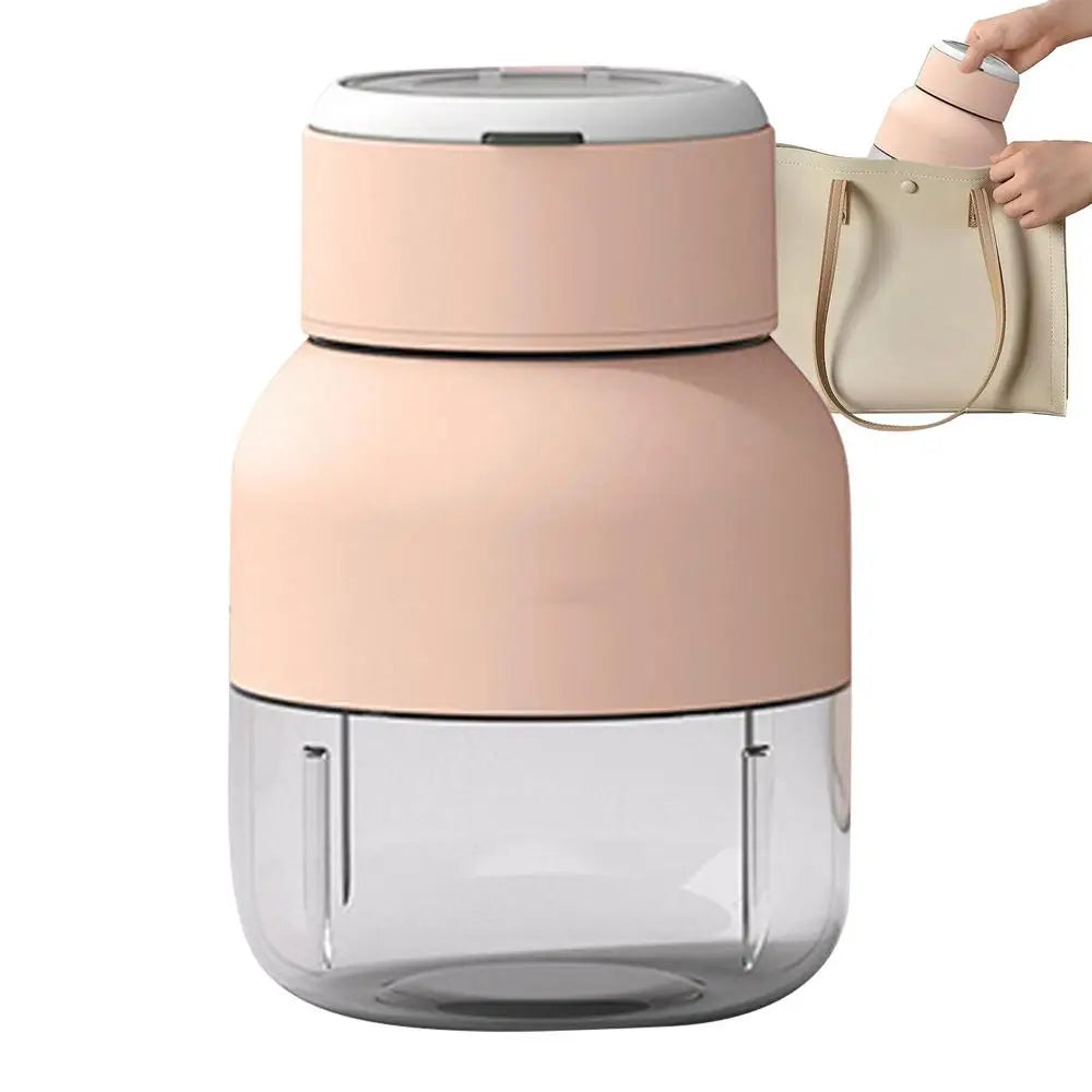 Leistungsstarker tragbarer Entsafter & Mixer für schnelle Zubereitung von Smoothies und Shakes.