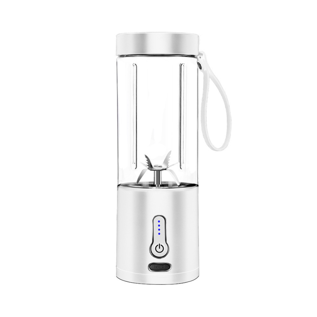 Handlicher tragbarer Mixer BlendEase Pro für frische Shakes. Ideal für Sport, Büro & unterwegs. USB.