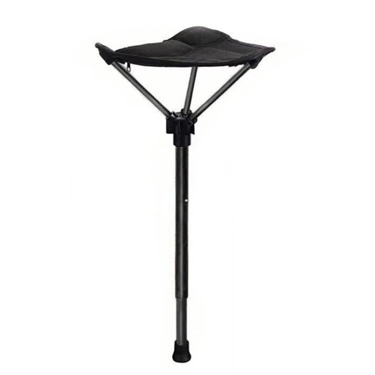 Tragbarer Teleskop Klappstuhl für Outdoor, Camping & Angeln. Leichtgewicht Faltstuhl für unterwegs.