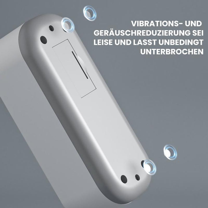 Tiefenreinigung durch Ultraschallwellen: Der tragbare Reiniger entfernt Schmutz schonend und effektiv.