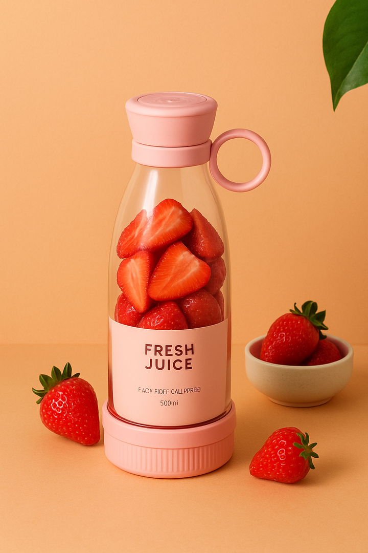 Vielseitiger USB Mixer für cremige Smoothies, Shakes & Babynahrung. Klein, leistungsstark & kabellos.