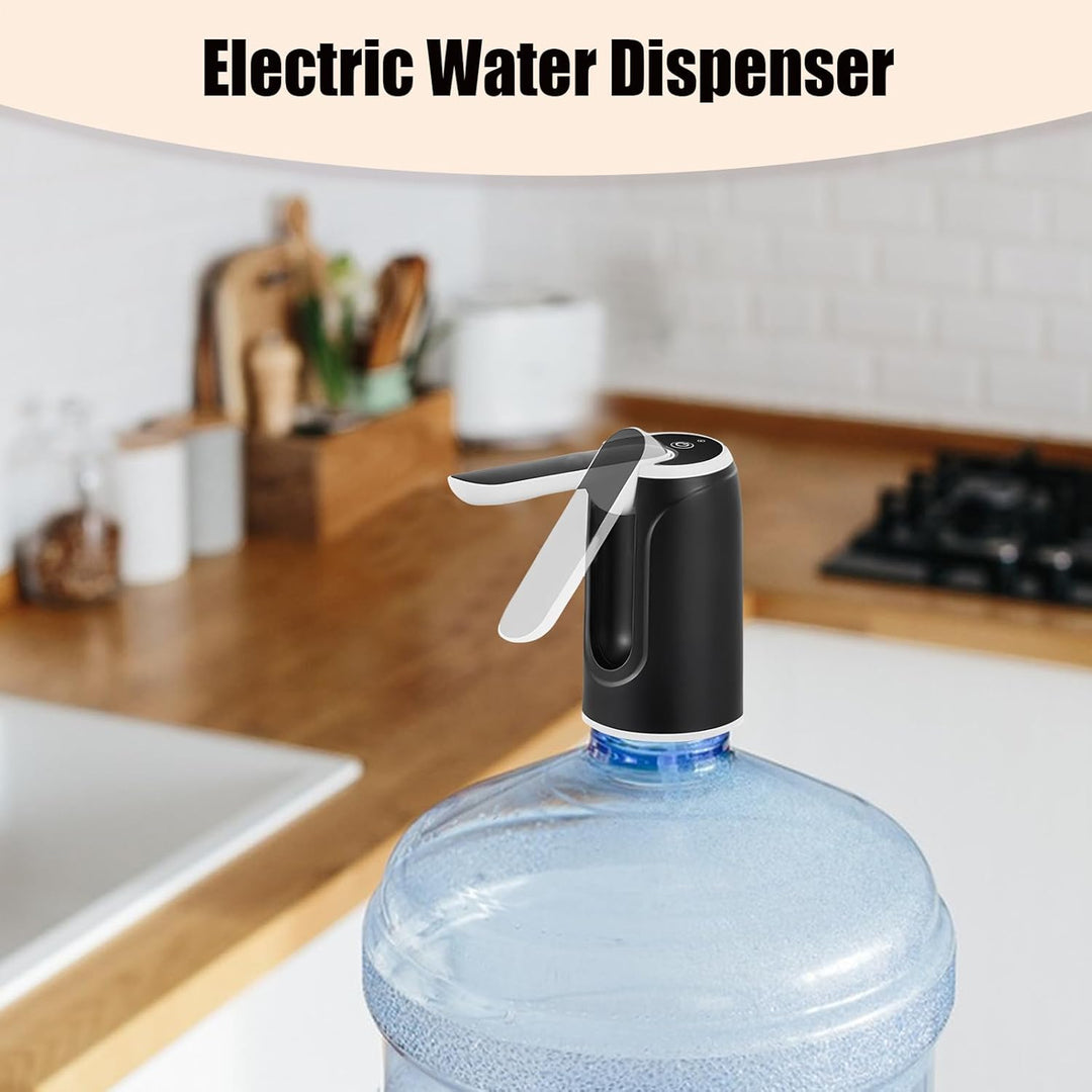 Stilvoller automatischer USB-Wasserspender; ideal für kleine Küchen oder das Heimbüro.