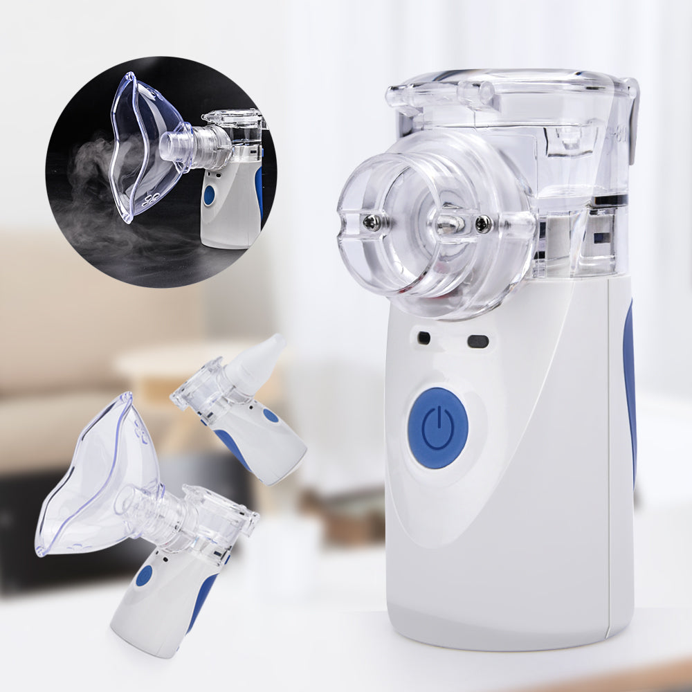 Tragbarer Vernebler für Atemwegshilfe bei Asthma, Bronchitis. Ideal für unterwegs und auf Reisen.