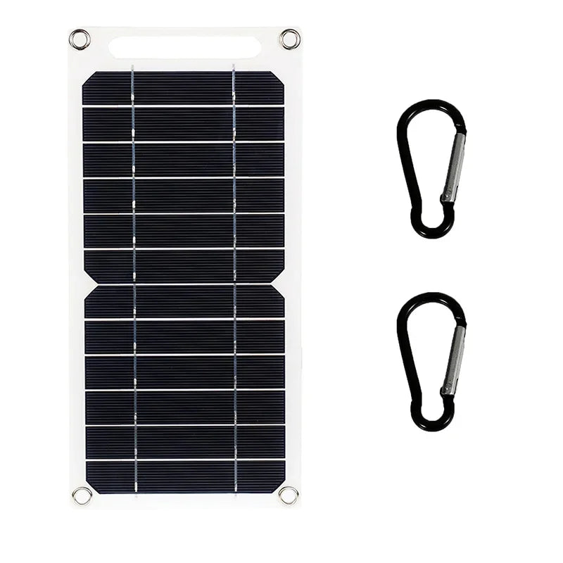 Kompaktes, effizientes 30W Solarpanel, leicht & faltbar, lädt USB-Geräte zuverlässig outdoor.