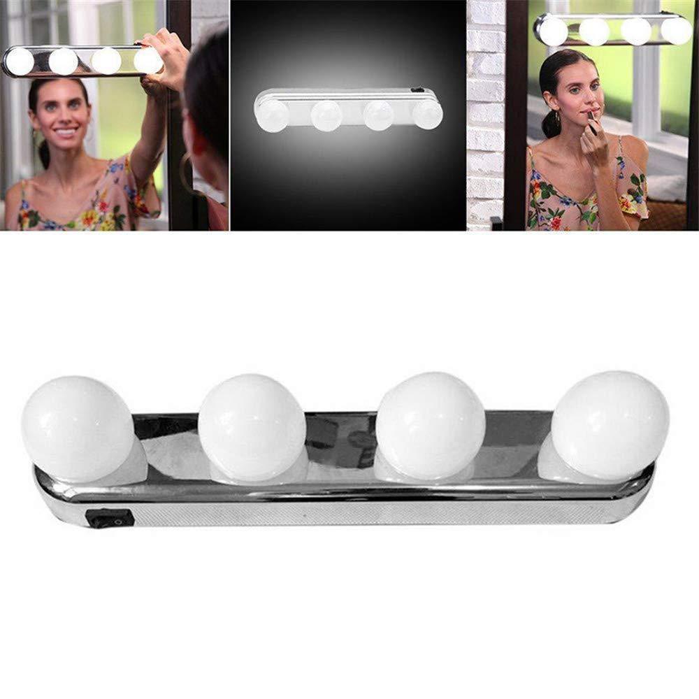 Kabelloses LED Licht, dimmbar, als Spiegellicht; optimale Beleuchtung für Ihre Beauty-Routinen.