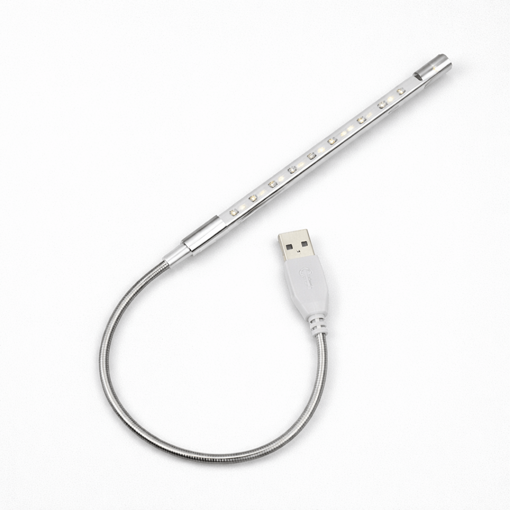 Augenfreundliches LED-Licht schützt die Augen bei langer Computernutzung, ideal für Nachtschichten.