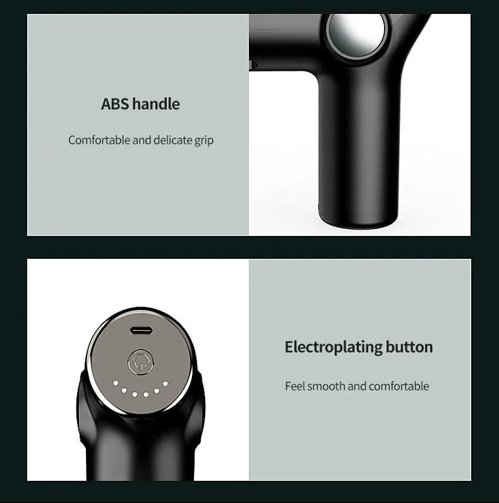 Vibrationsmassagegerät, leicht und kraftvoll, für Tiefenentspannung.