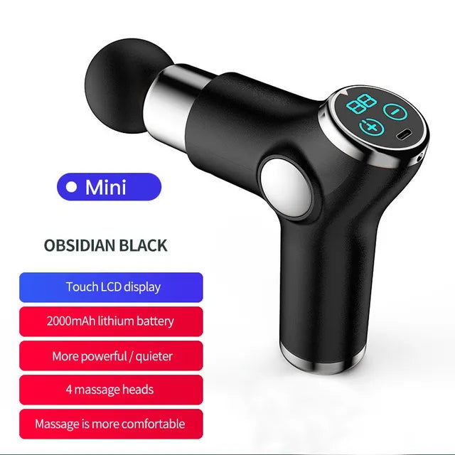 Effektive Muskelregeneration mit diesem tragbaren Vibrationsmassagegerät.