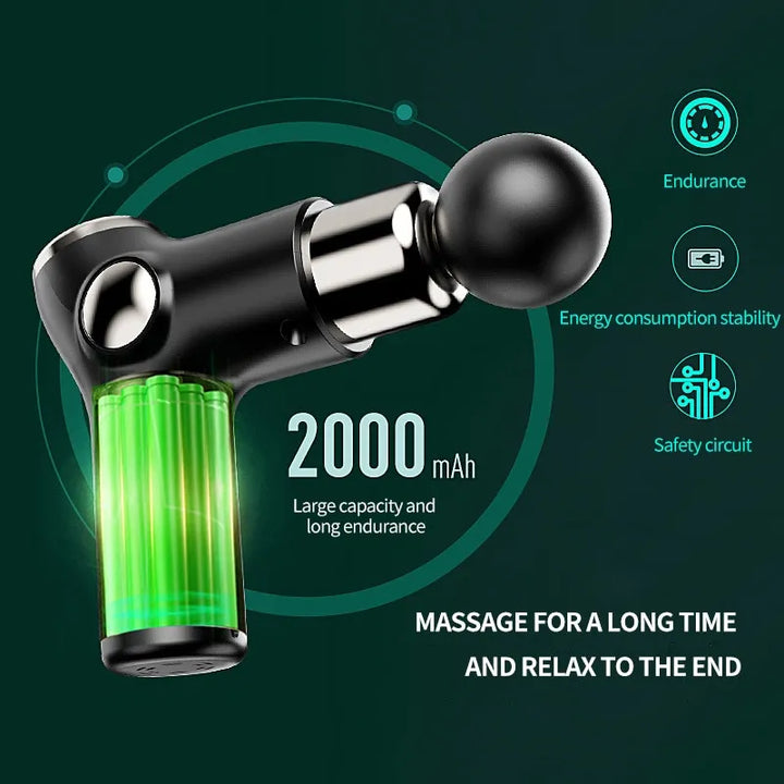 Ergonomisches Handmassagegerät für schnelle Muskelentspannung.