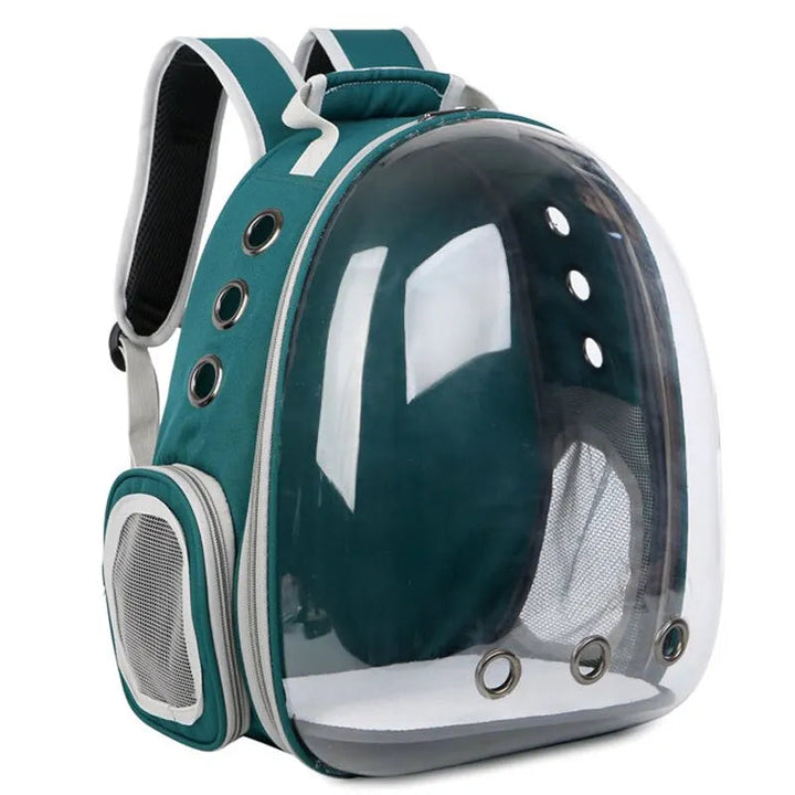 Sichere & komfortable transparente Katzentasche/Hundetasche für kleine Haustiere; belüftet für stressfreien Transport.