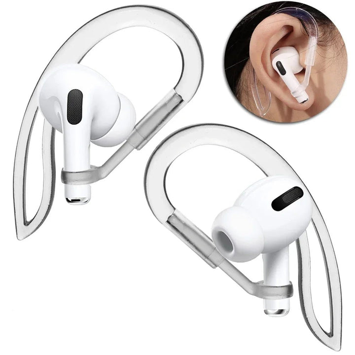 Unisex Silikon Ohrbügel als Kopfhörer Zubehör, verhindern Herausrutschen von In-Ear-Kopfhörern.