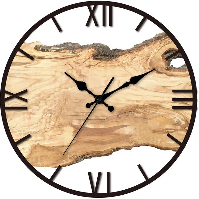 Zeitlose, transparente Wanduhr im minimalistischen Stil; moderne Acryl-Dekoration für Wohnzimmer und Büro.
